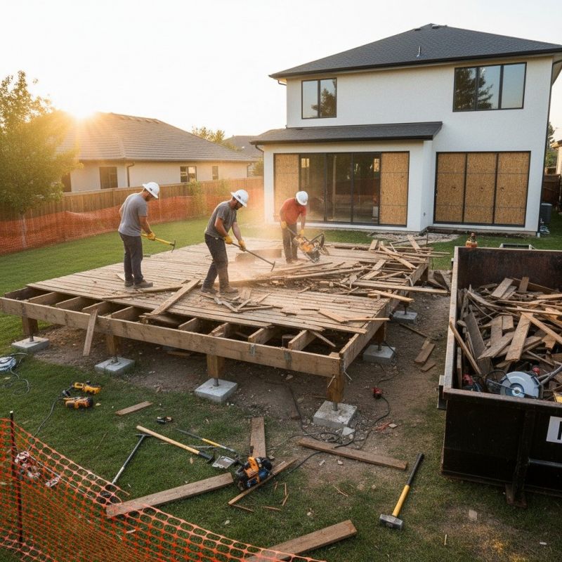 Carport Demolition detail
