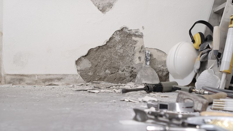 Kitchen Wall Demolition