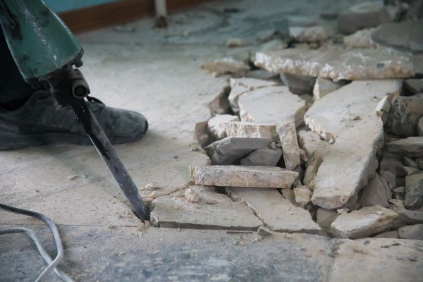 Concrete Slab Removal in Hendersonville