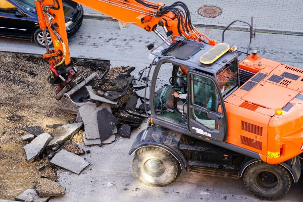 Asphalt Demolition in Hendersonville