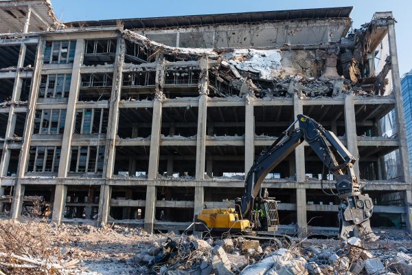 Commercial Building Demolition in Hendersonville