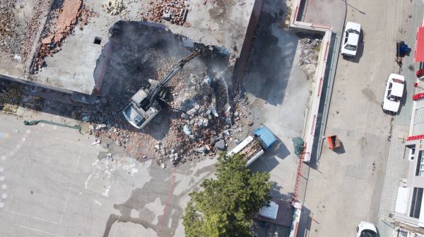 Foundation Demolition in Hendersonville