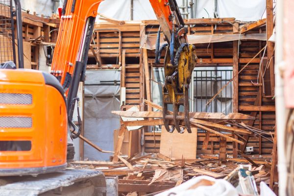 Cabin Demolition in Hendersonville