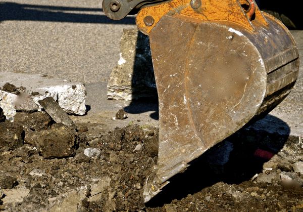 Cement Pad Demolition in Hendersonville
