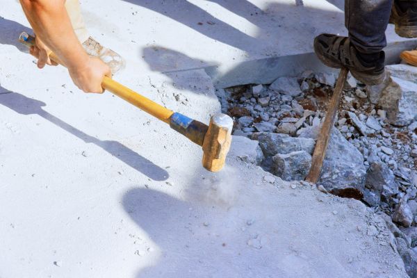Concrete Pavement Demolition in Hendersonville