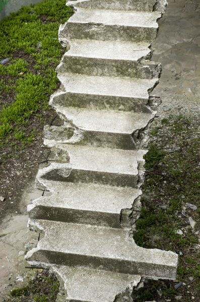Concrete Steps Demolition in Hendersonville
